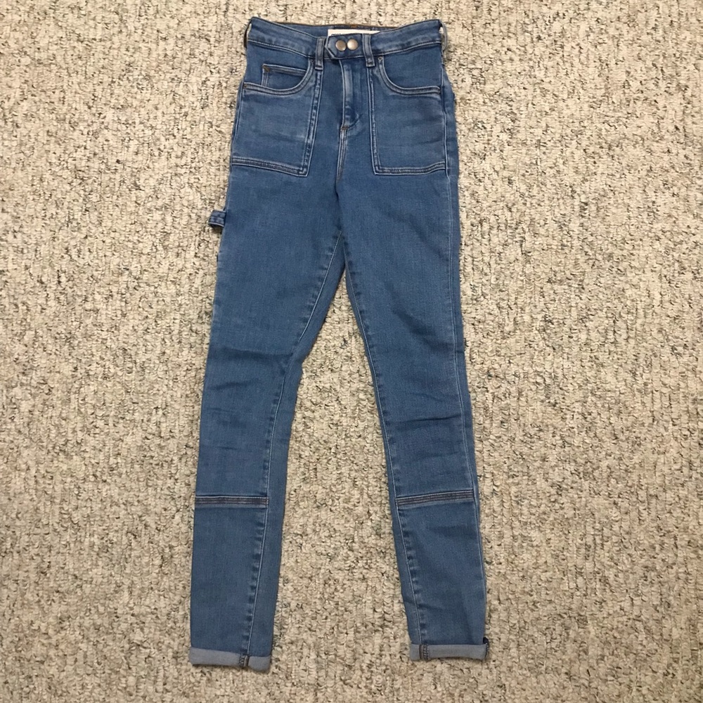 Painter style jeans